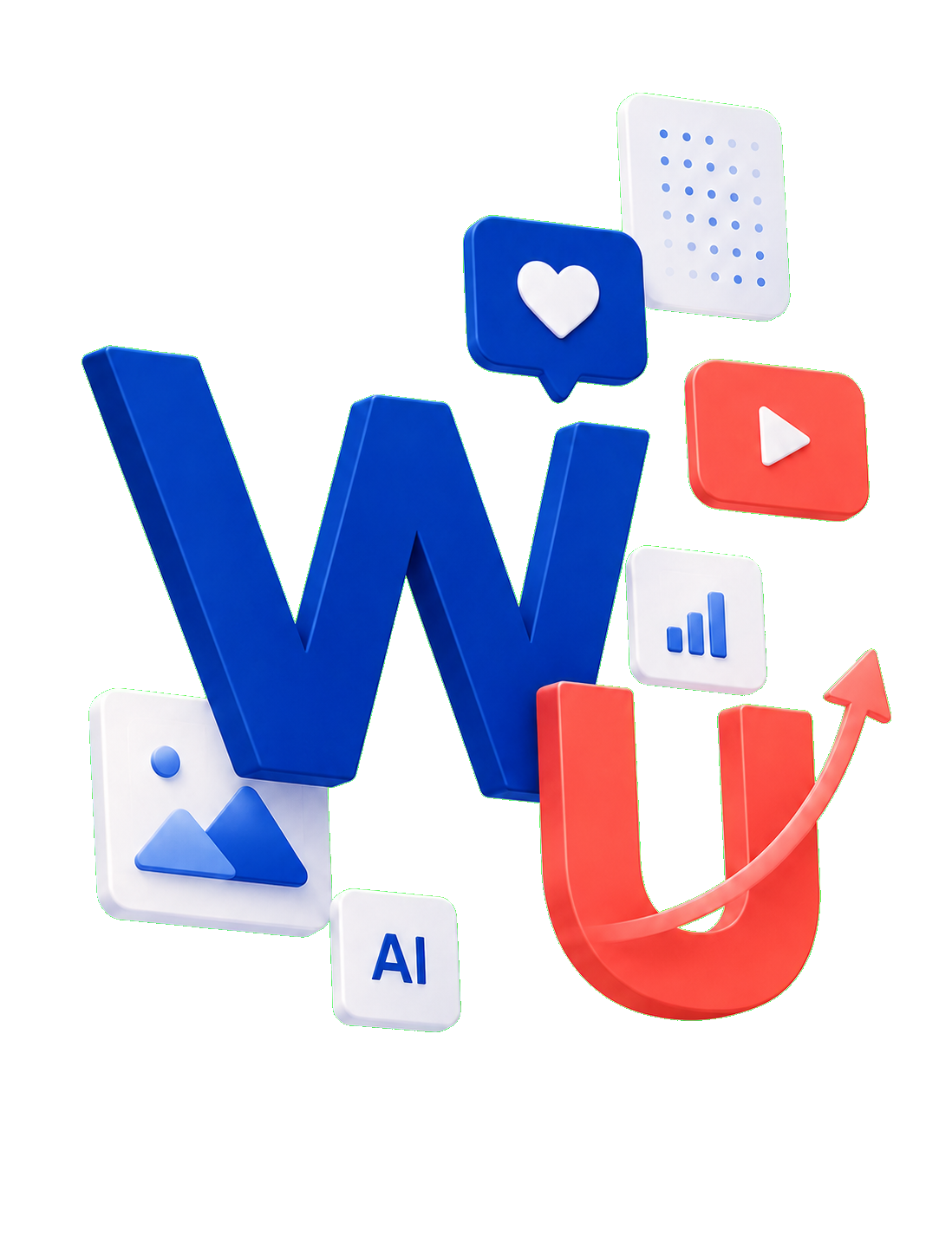 위드어스 WU 콘텐츠 성장 그래픽